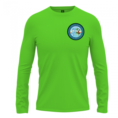 Long Sleeve UPF Shirt Bright Green